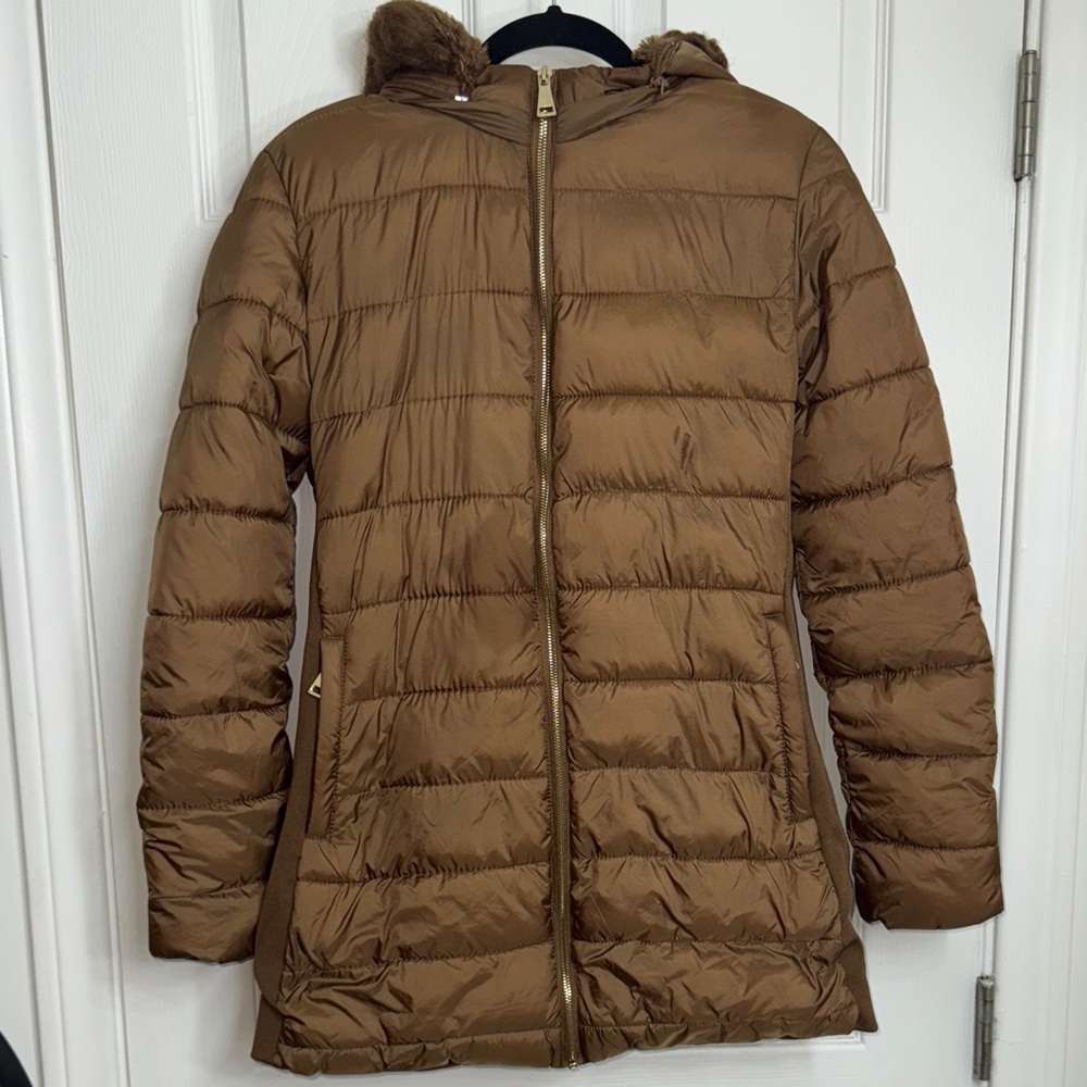 Women's Brown Puffer Jacket
